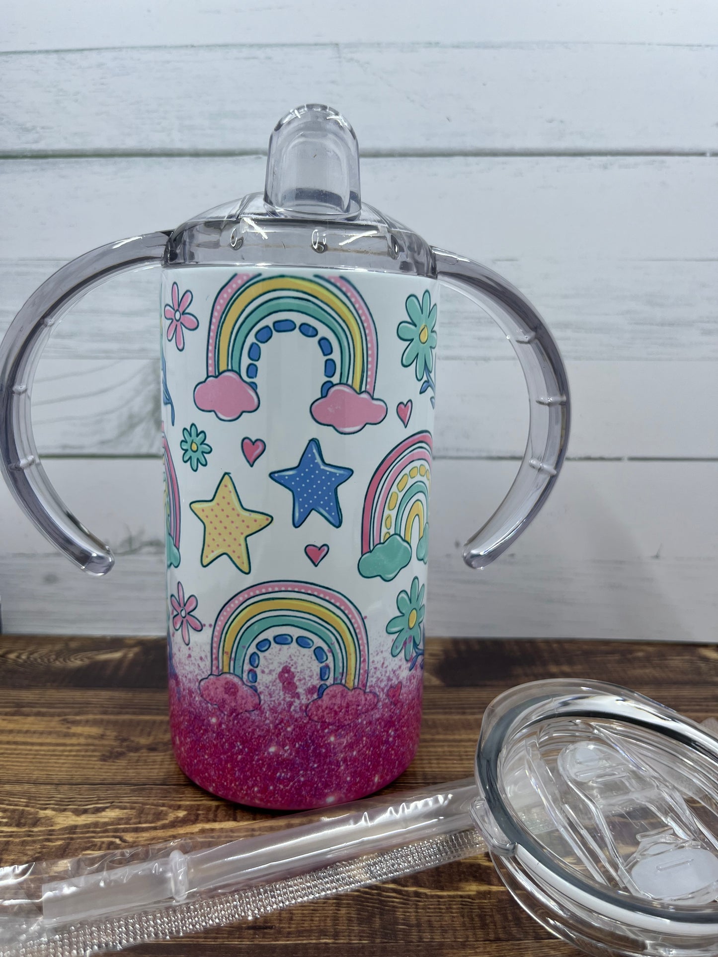 Rainbow Sippy Cup