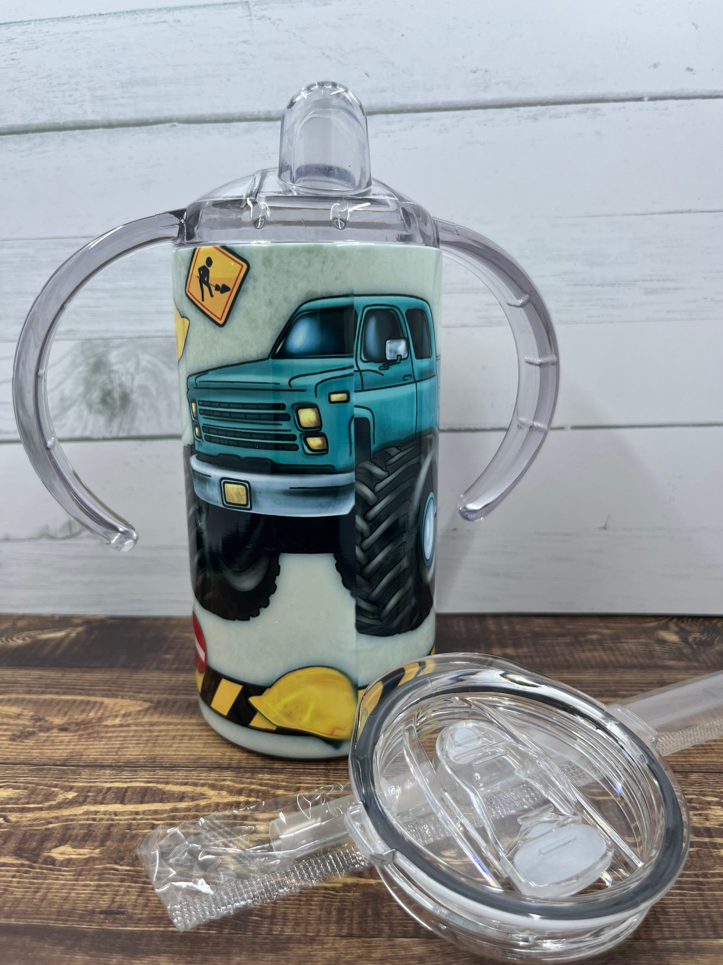 Dirt Trucks & Toys Sippy Cup