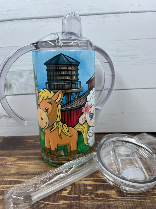 Farm Animals Sippy Cup