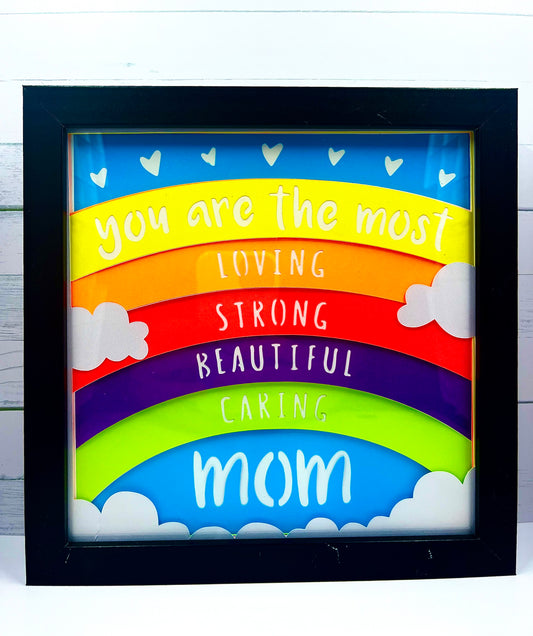 Mom Rainbow Artwork | 8x8