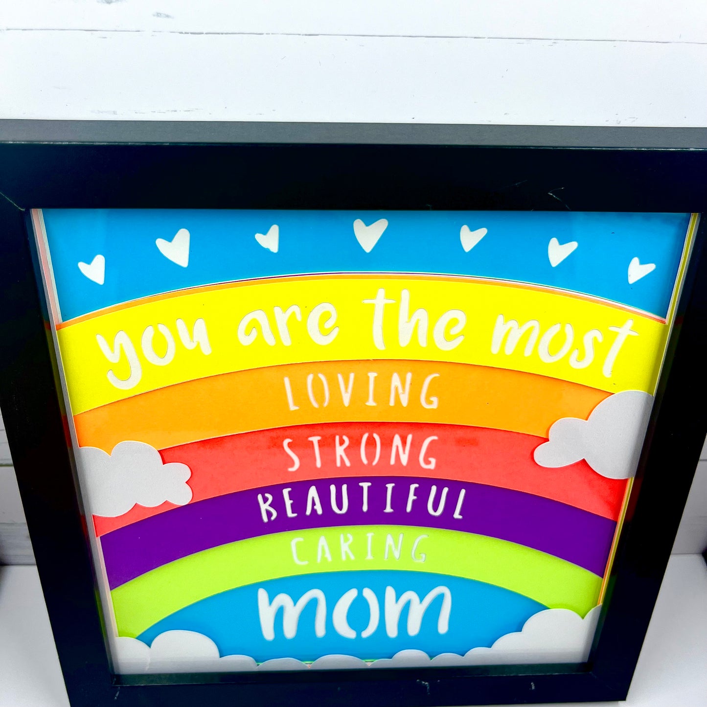 Mom Rainbow Artwork | 8x8