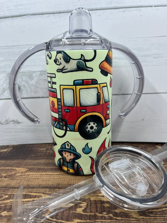 Fire Truck Sippy Cup